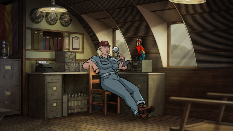 Illustration for article titled Archer keeps an eye out for an old rival